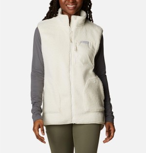 White Women's Columbia Holly Hideaway Vest | ODMRV-7014