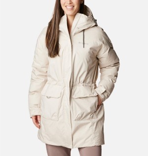 White Women's Columbia Rosewood Coats | ZKXHT-2837