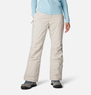 White Women's Columbia Shafer Canyon Insulated Ski Pants | RCMDL-8120