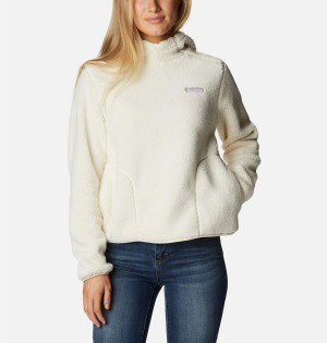 White Women's Columbia West Bend Hoodie | KRVST-1539