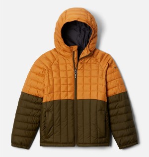 Yellow Kids' Columbia Humphrey Hills Puffer Jacket | TYKCR-3859