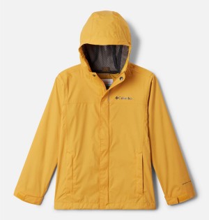 Yellow Kids' Columbia Watertight II Jacket | PXKVW-8416