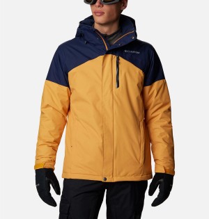 Yellow Men's Columbia Last Tracks Insulated Ski Jacket | KXSFB-9730