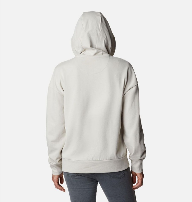 Beige Women's Columbia Break It Down Hoodie | ZRMLB-6421