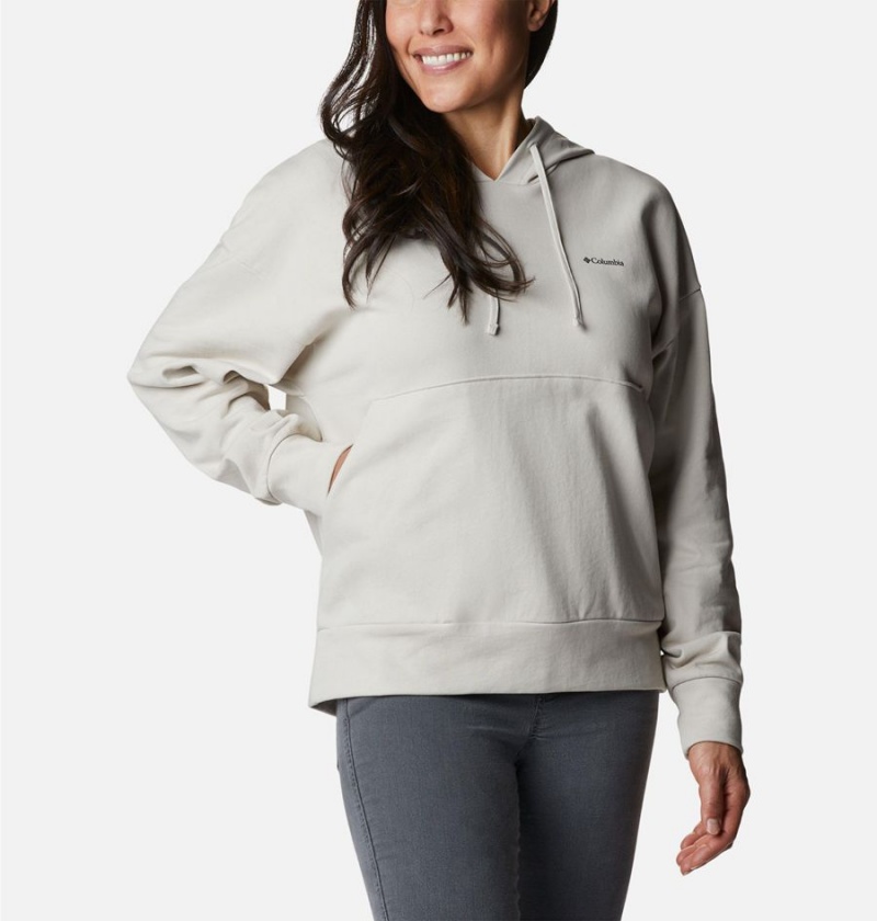 Beige Women's Columbia Break It Down Hoodie | ZRMLB-6421