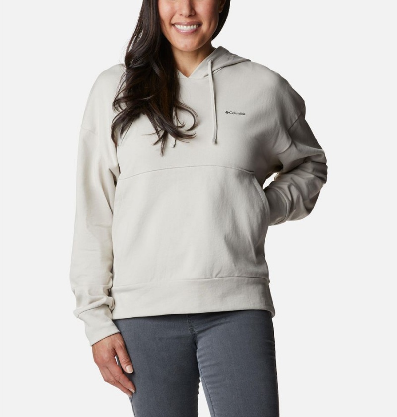 Beige Women\'s Columbia Break It Down Hoodie | ZRMLB-6421