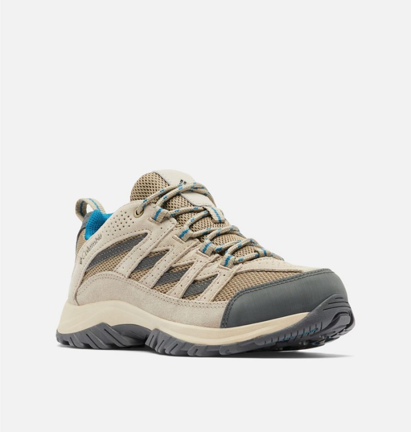 Beige Women's Columbia Crestwood Hiking Shoes | DHFIL-2096