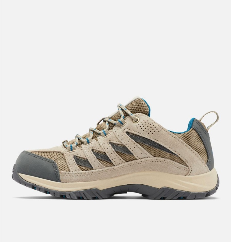 Beige Women's Columbia Crestwood Hiking Shoes | DHFIL-2096