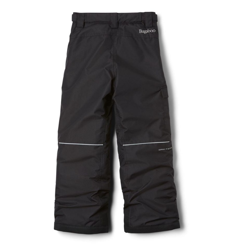 Black Kids' Columbia Bugaboo II Insulated Ski Pants | BQNPW-0852