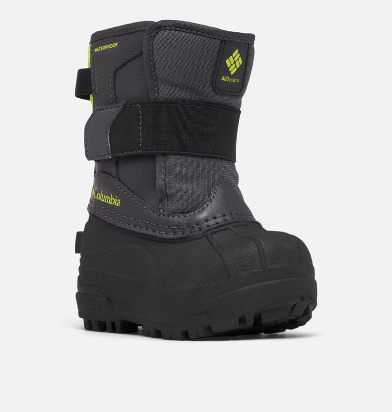 Black Kids' Columbia Bugaboot Celsius Strap Boots | IUCMO-6783