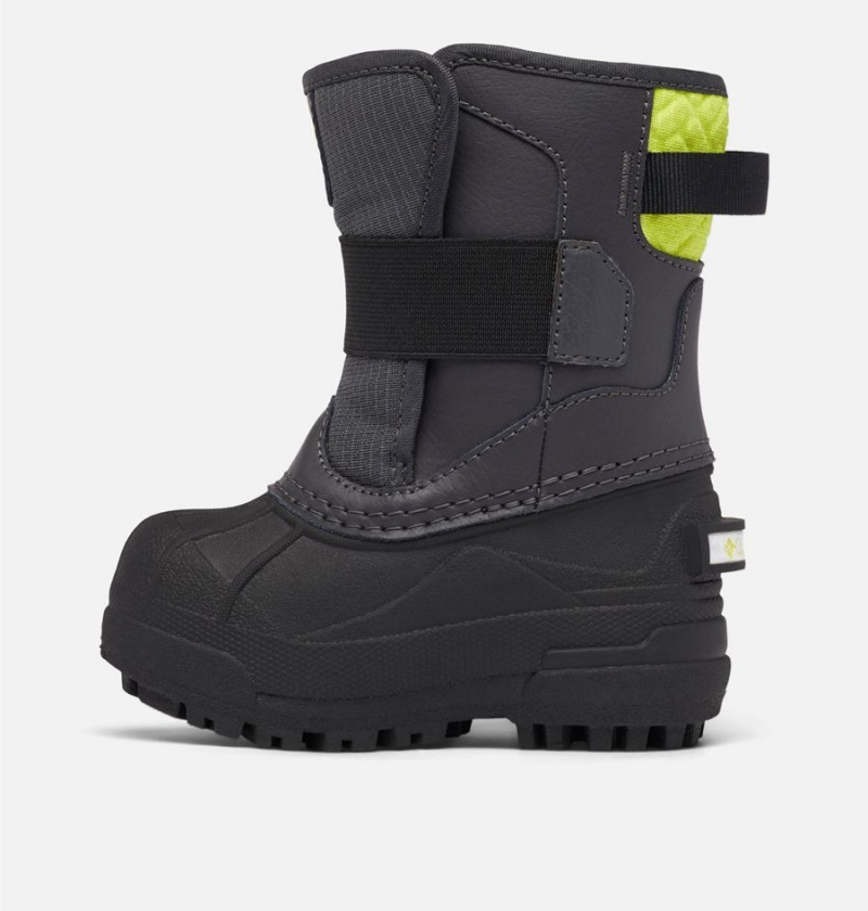 Black Kids' Columbia Bugaboot Celsius Strap Boots | IUCMO-6783