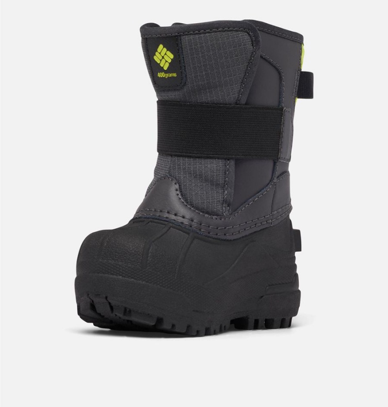 Black Kids' Columbia Bugaboot Celsius Strap Boots | IUCMO-6783