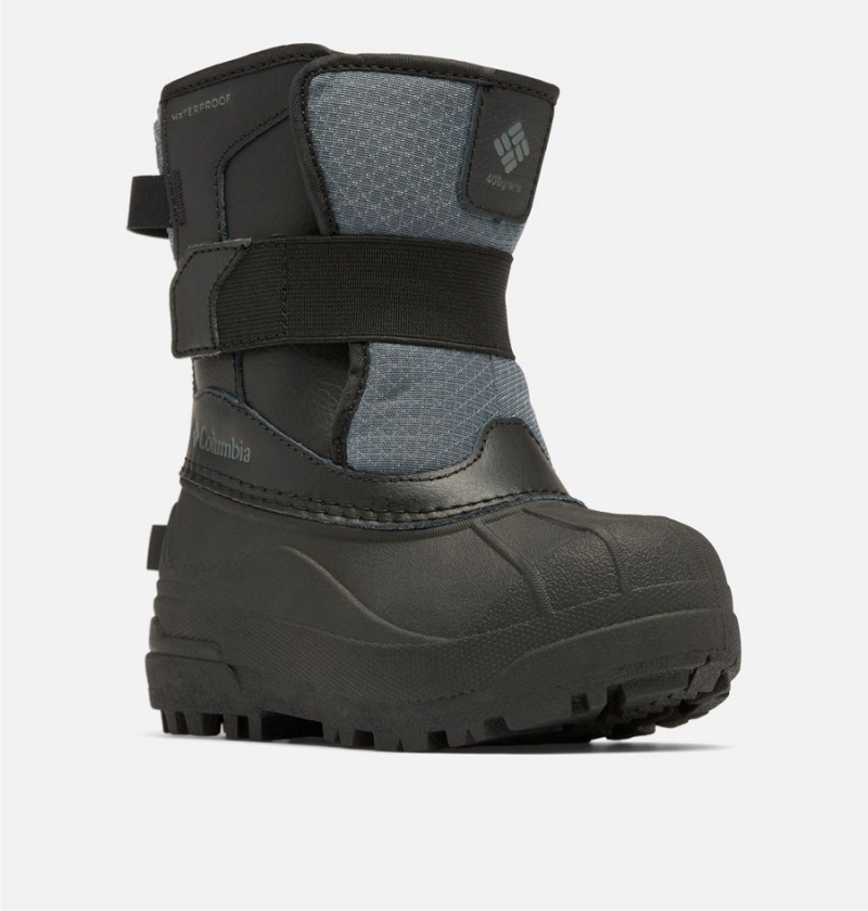 Black Kids' Columbia Bugaboot Celsius Strap Boots | TVIWX-7831