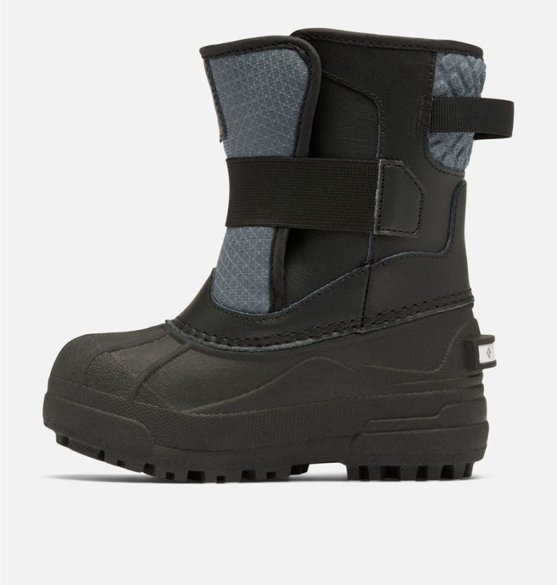 Black Kids' Columbia Bugaboot Celsius Strap Boots | TVIWX-7831