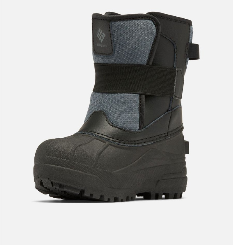 Black Kids' Columbia Bugaboot Celsius Strap Boots | TVIWX-7831