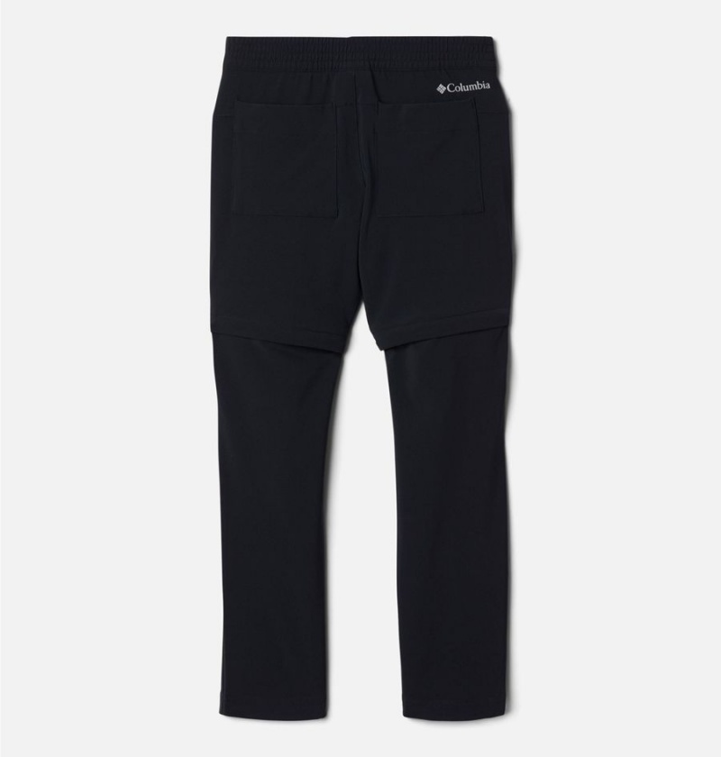 Black Kids' Columbia Frontrange Convertible Pants | HBVKL-0521