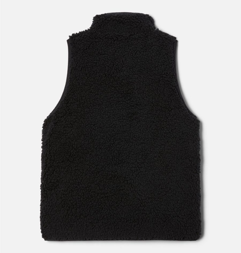 Black Kids' Columbia Hakatai Reversible Vest | IXVSA-5320