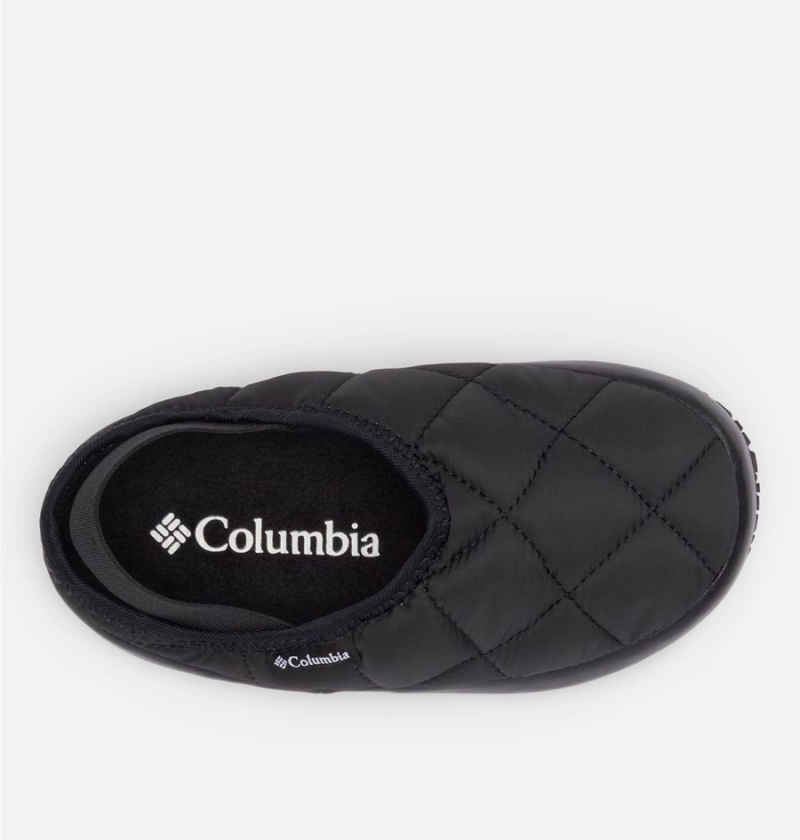 Black Kids' Columbia Omni Heat Lazy Bend Camper Sandals | KNRAP-0865