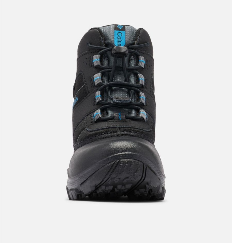 Black Kids' Columbia Rope Tow III Waterproof Warm Winter Boots | HTFAJ-6207