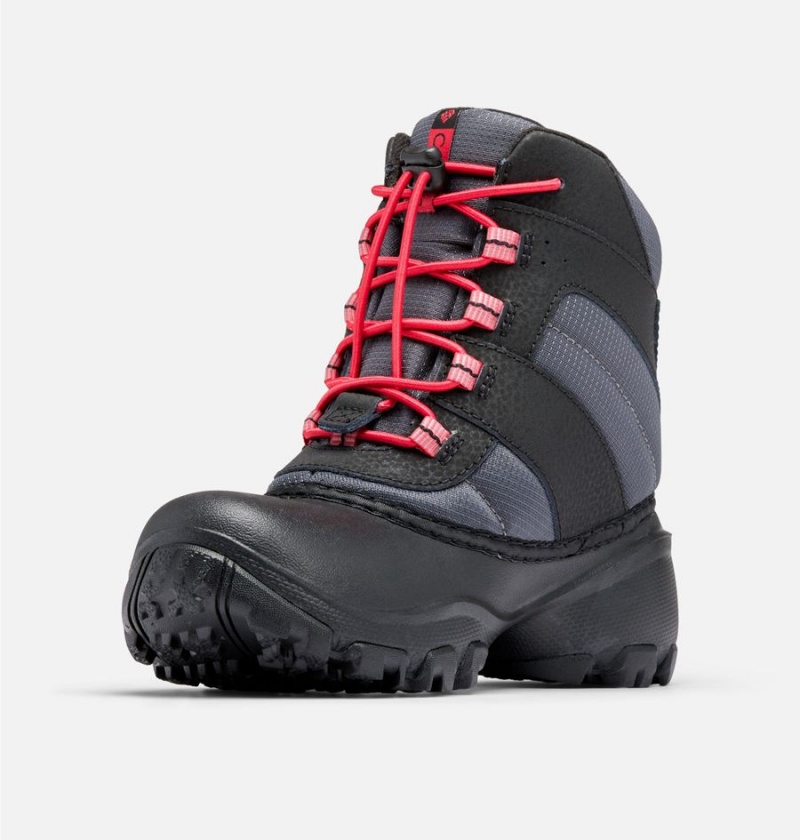 Black Kids' Columbia Rope Tow Waterproof Boots | ARZSK-5617