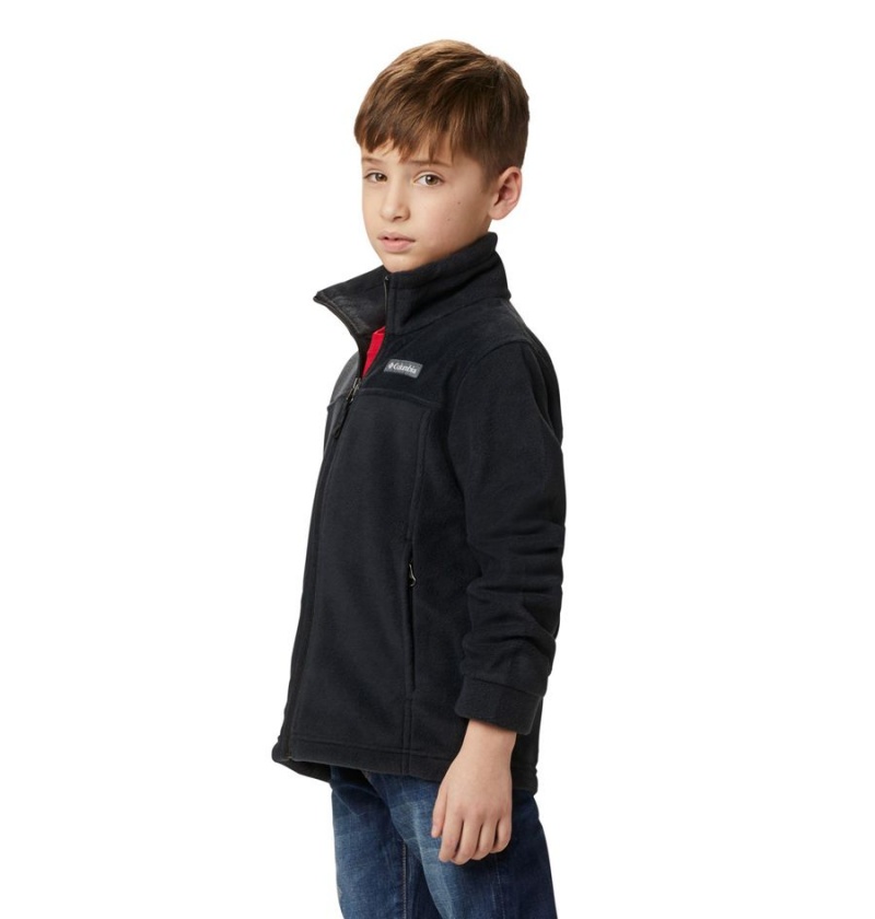 Black Kids' Columbia Steens Mountain II Fleece Jacket | BHNMQ-1970