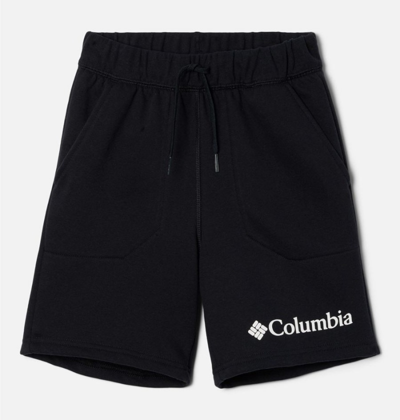 Black Kids\' Columbia Trek Shorts | SKEMH-1304