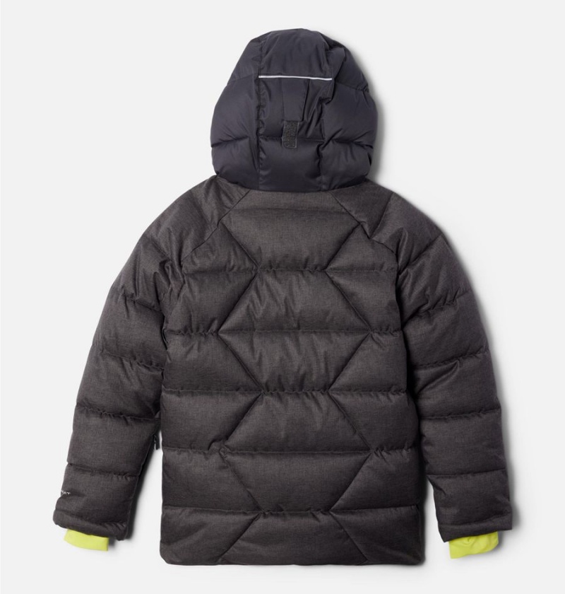 Black Kids' Columbia Winter Powder II Quilted Jacket | QYZXB-7495