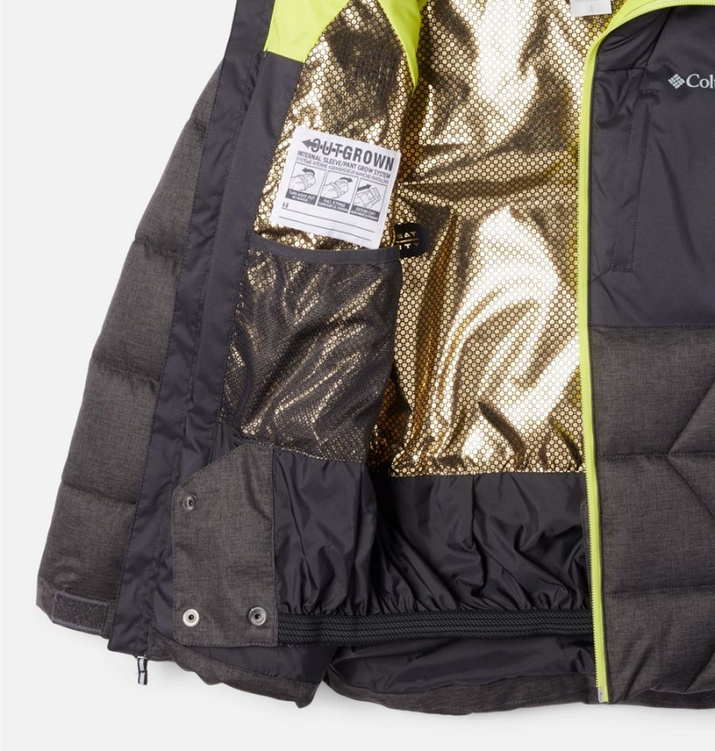 Black Kids' Columbia Winter Powder II Quilted Jacket | QYZXB-7495