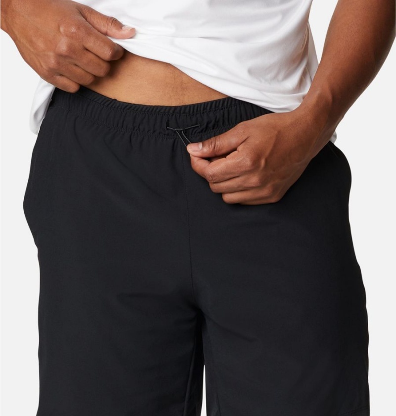 Black Men's Columbia Alpine Chill Zero Shorts | ZQLVM-5924