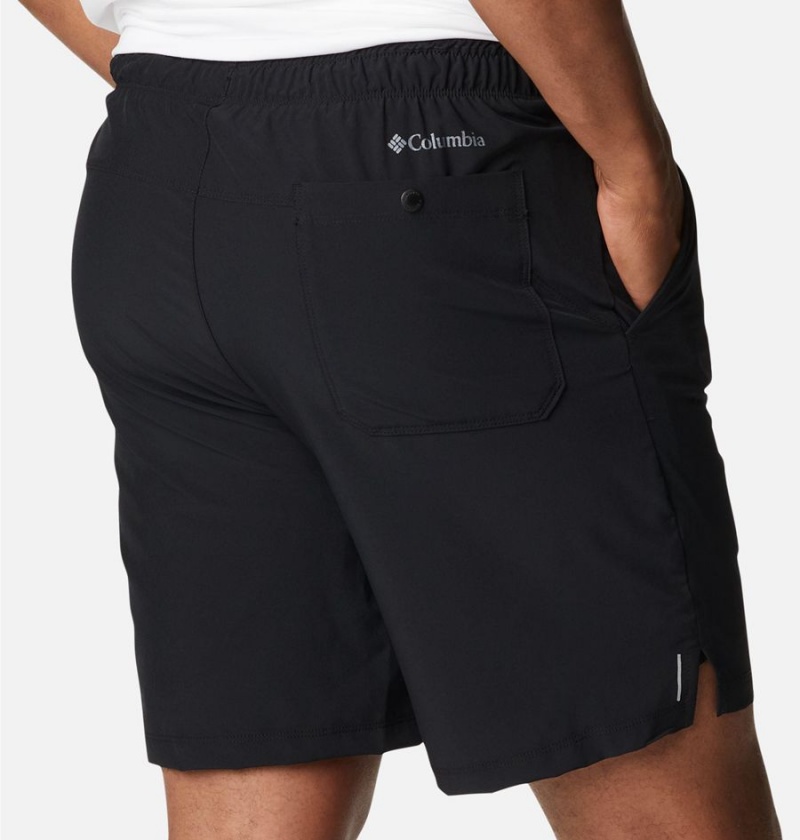 Black Men's Columbia Alpine Chill Zero Shorts | ZQLVM-5924