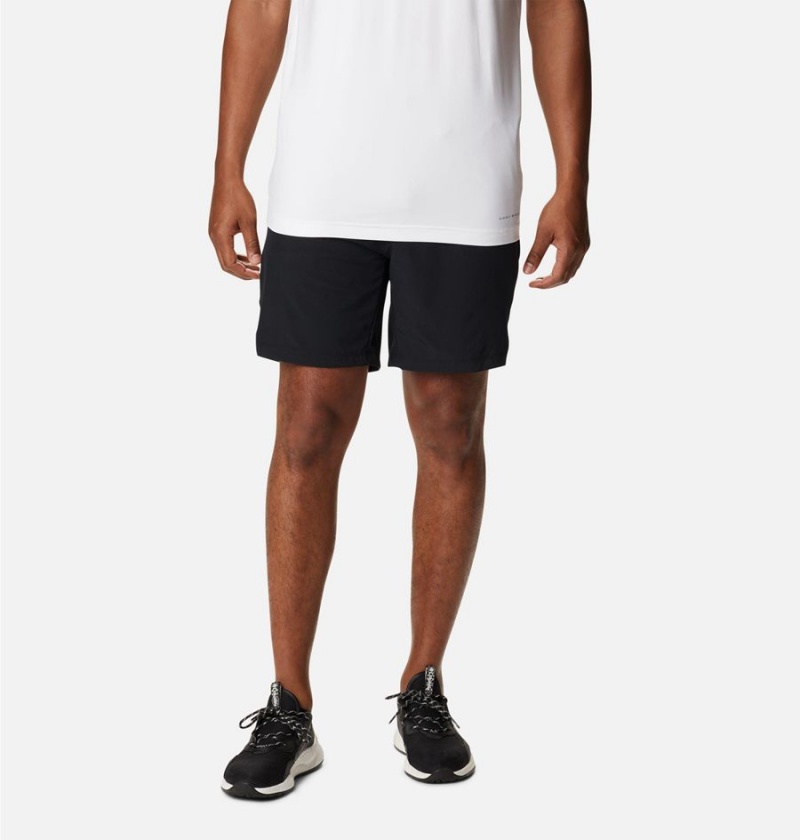 Black Men\'s Columbia Alpine Chill Zero Shorts | ZQLVM-5924