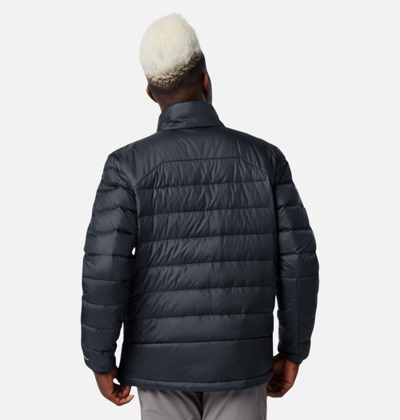 Black Men's Columbia Autumn Park Insulated Puffer Jacket | ALGVU-6519