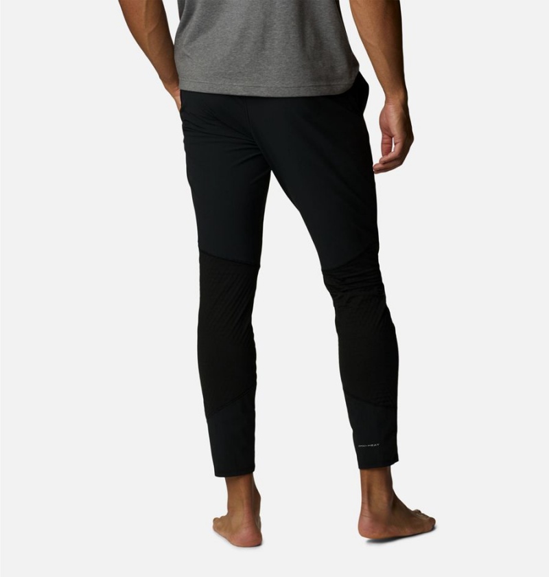 Black Men's Columbia Bliss Ascent Hybrid Pants | ZWMUB-6834