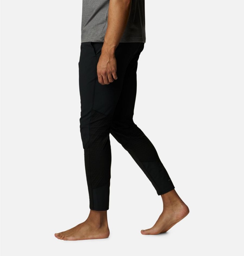 Black Men's Columbia Bliss Ascent Hybrid Pants | ZWMUB-6834