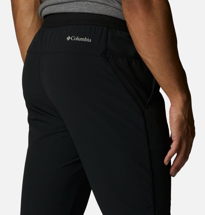 Black Men's Columbia Bliss Ascent Hybrid Pants | ZWMUB-6834