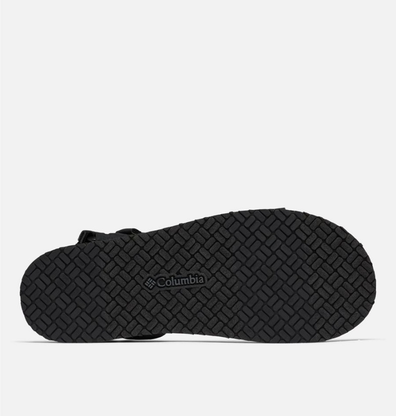 Black Men's Columbia Breaksider Sandals | NDGHO-8725