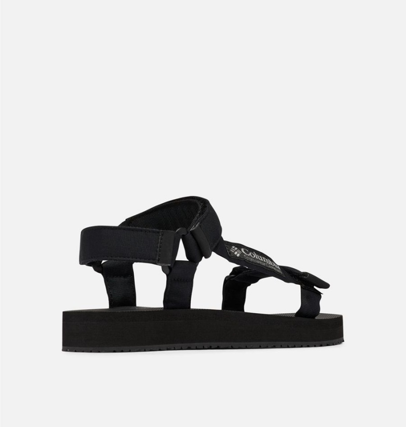 Black Men's Columbia Breaksider Sandals | NDGHO-8725