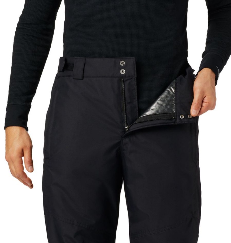 Black Men's Columbia Bugaboo IV Insulated Ski Pants | IHFYS-3527