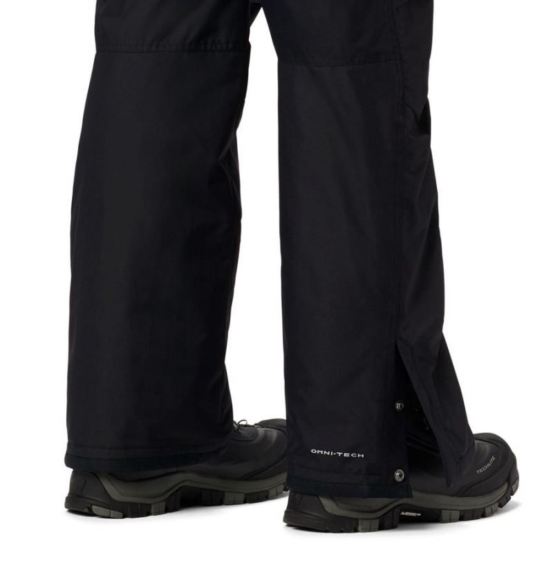 Black Men's Columbia Bugaboo IV Insulated Ski Pants | IHFYS-3527