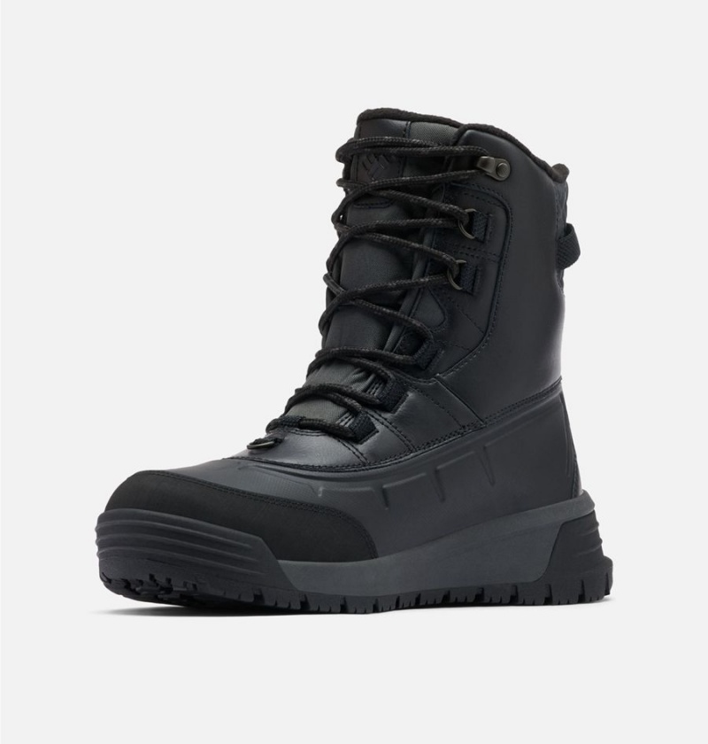 Black Men's Columbia Bugaboot Celsius Omni Heat Infinity Boots | RLBFN-5861