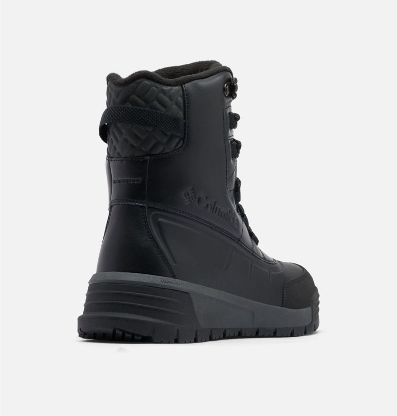 Black Men's Columbia Bugaboot Celsius Omni Heat Infinity Boots | RLBFN-5861