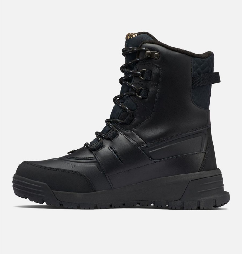 Black Men's Columbia Bugaboot Celsius Plus Omni Heat Infinity Boots | FJCGQ-2961