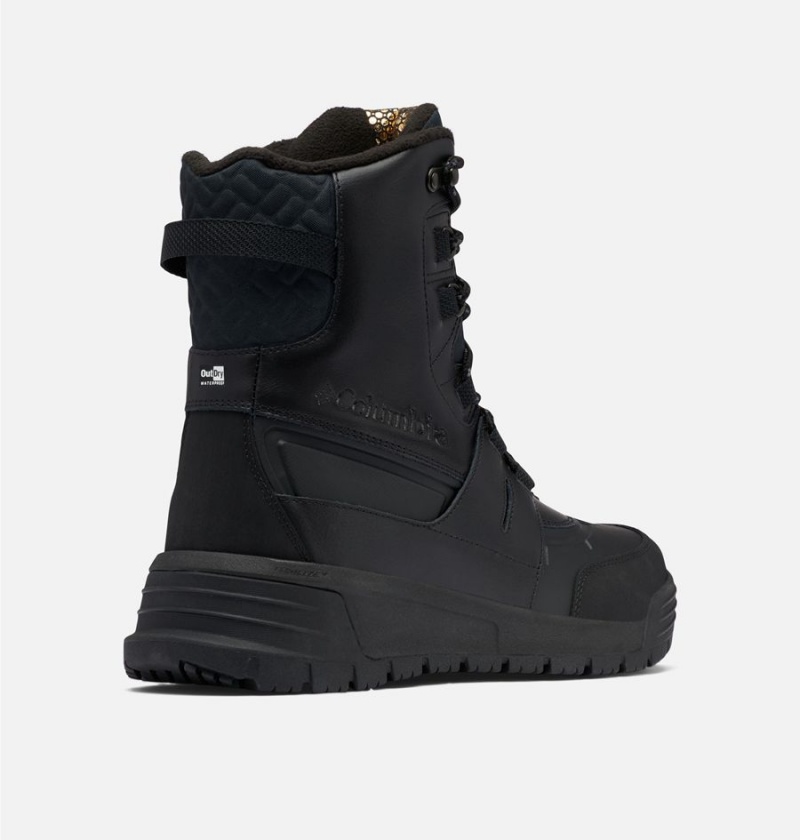 Black Men's Columbia Bugaboot Celsius Plus Omni Heat Infinity Boots | FJCGQ-2961