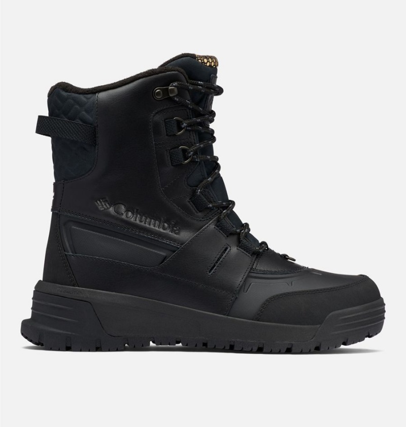 Black Men\'s Columbia Bugaboot Celsius Plus Omni Heat Infinity Boots | FJCGQ-2961