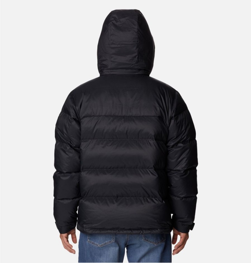 Black Men's Columbia Bulo Point II Omni Heat Infinity Insulated Puffer Jacket | DKLMX-1384