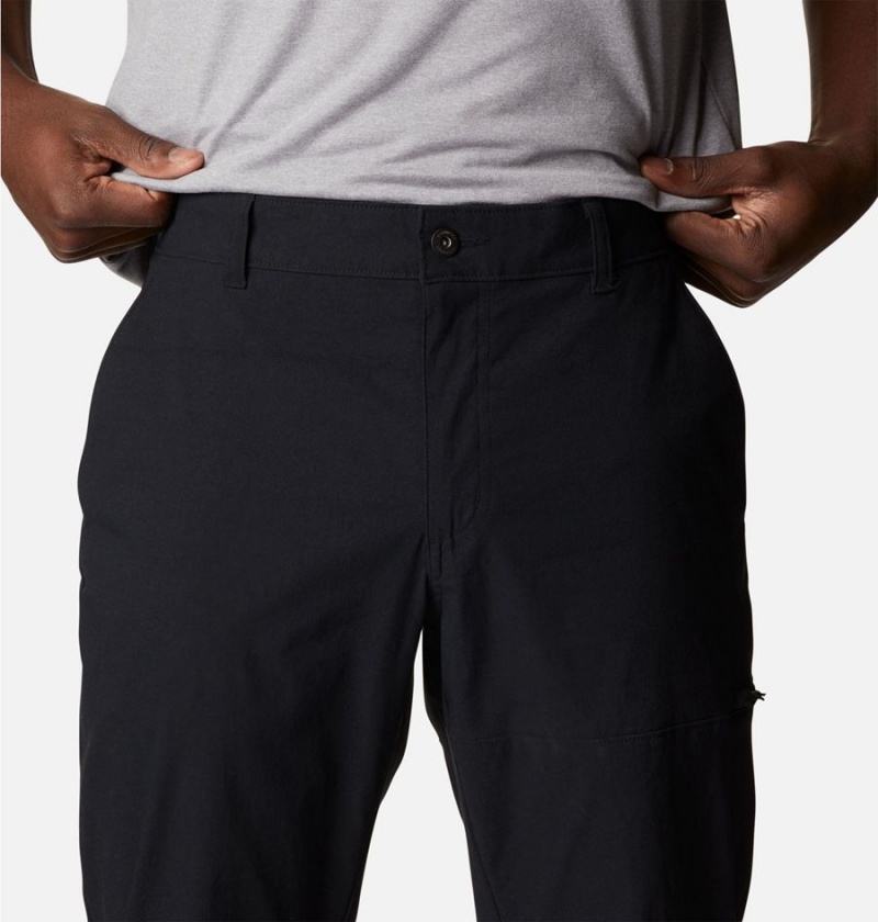 Black Men's Columbia Canyon Gate Chino Pants | XVZJF-4530