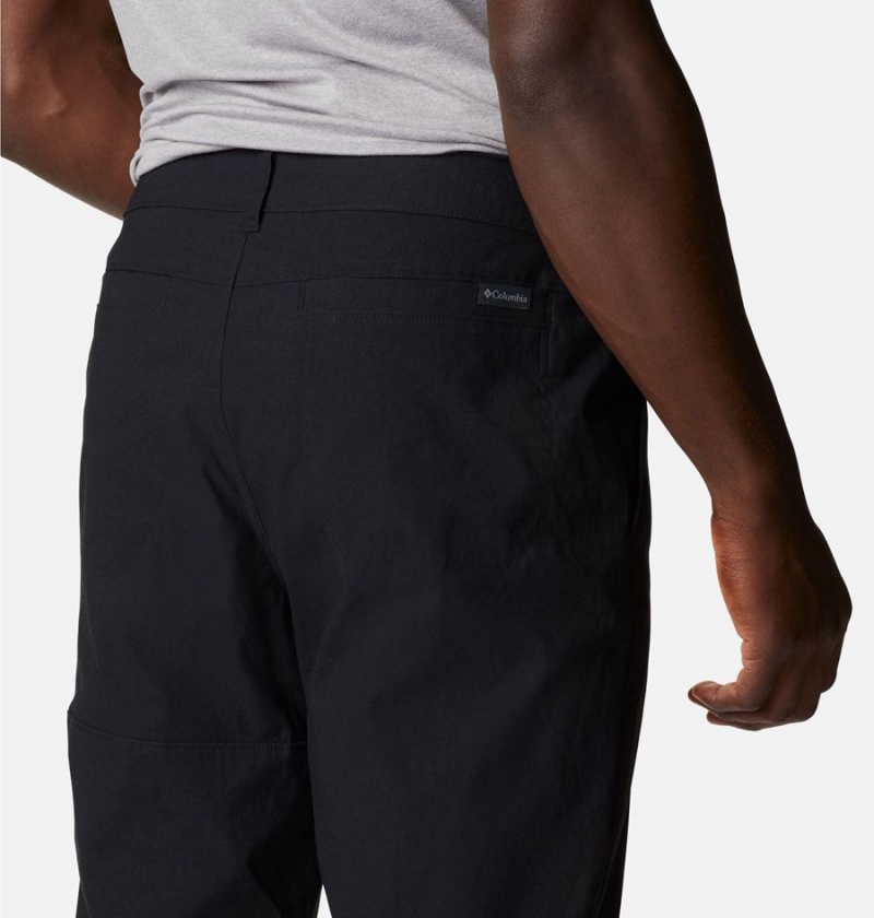 Black Men's Columbia Canyon Gate Chino Pants | XVZJF-4530