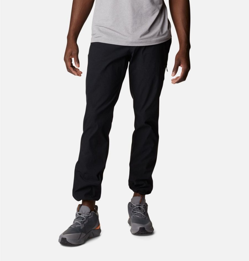 Black Men's Columbia Canyon Gate Chino Pants | XVZJF-4530