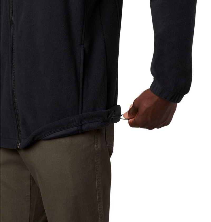 Black Men's Columbia Collegiate Flanker III - Purdue Fleece Jacket | FWZVQ-8625