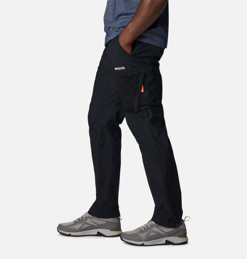 Black Men's Columbia Deschutes Valley Pants | TUSVW-1635